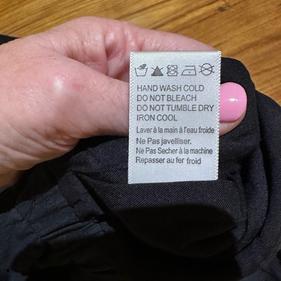 Lucca Women’s Black Polka Dot Pull On Elastic Waist Shorts Resort Wear - Picture 4 of 10